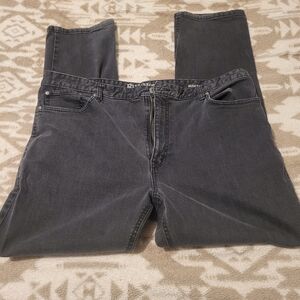 Ruff Hewn Men's Charcoal Slim Straight Jeans W 42 X L 32